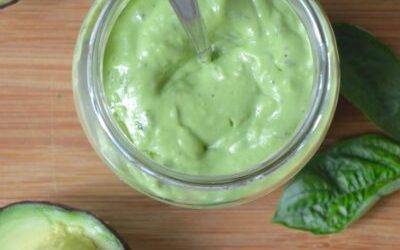 Creamy Avocado & Basil Dressing